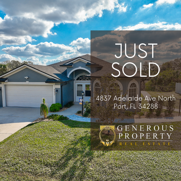 Just Sold | 4837 Adelaide Ave North Port, FL 34288,Troy Sacco