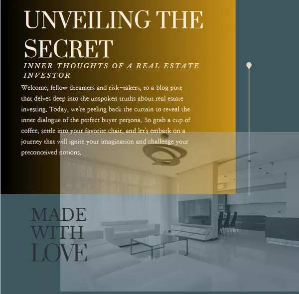UNVEILING THE SECRET: Inner Thoughts of a Real Estate Investor,Jennifer Dixon