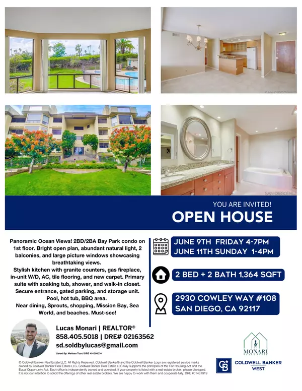 OPEN HOUSE  Bay Park Condo | Fabulous View - MUST SEE!!!