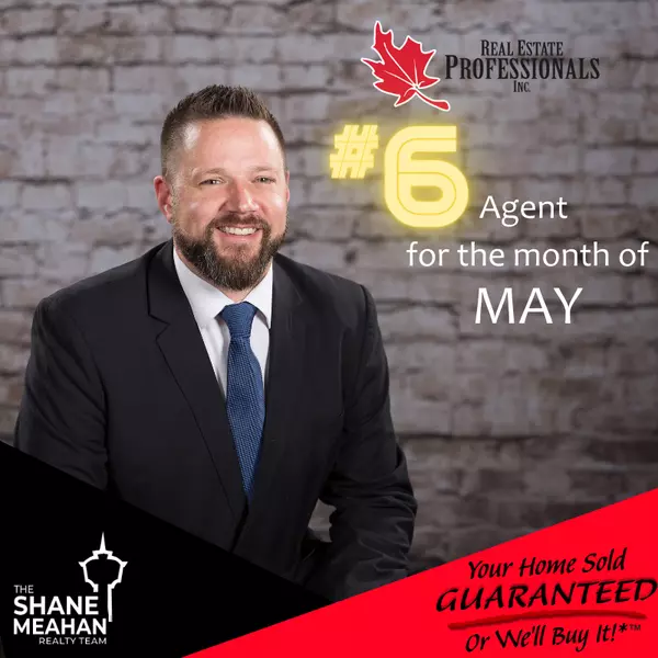 #6 Agent at Real Estate Professionals Inc for the month of May,Shane Meahan