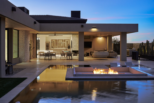 Contemporary Architecture in Solitude, North Scottsdale