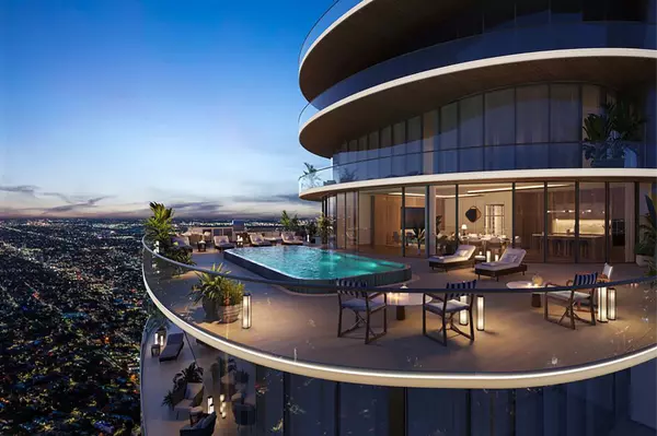 cipriani residences evening photo render