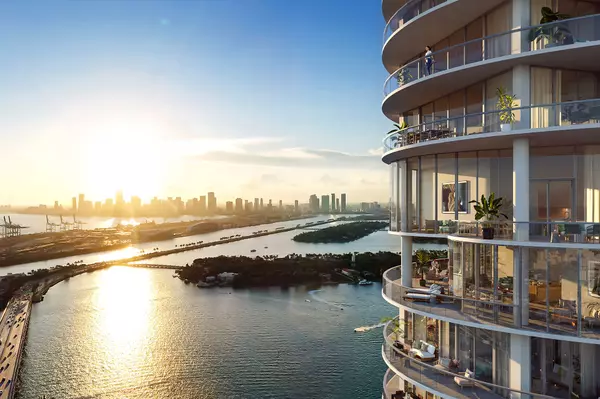 five park miami beach exterior balcony render