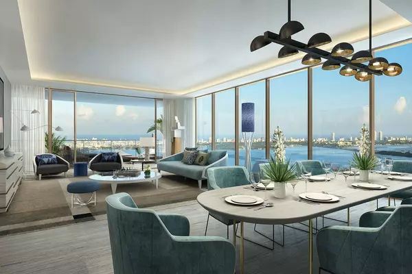 elysee miami living room render