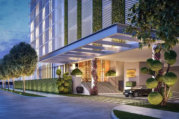 elysee miami entrance render
