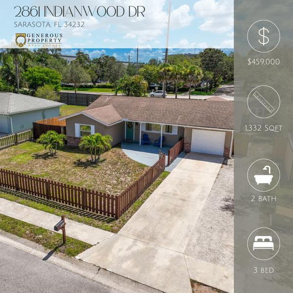 New Listing | 2861 Indianwood Dr Sarasota FL 34232,Troy Sacco