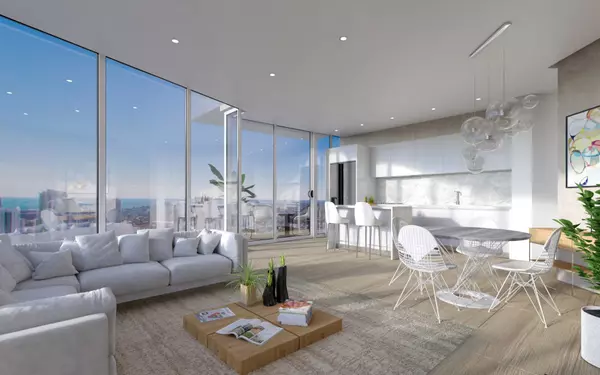 okan tower dining living room render