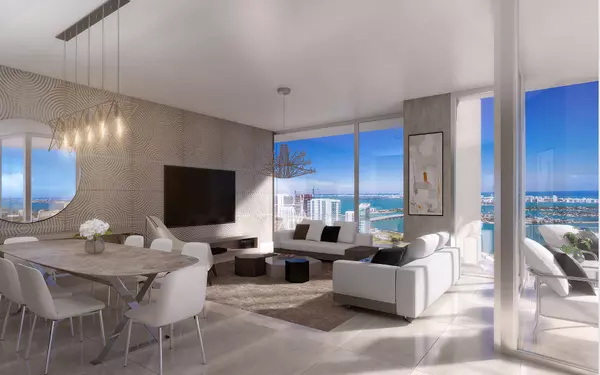 okan tower dining living room render