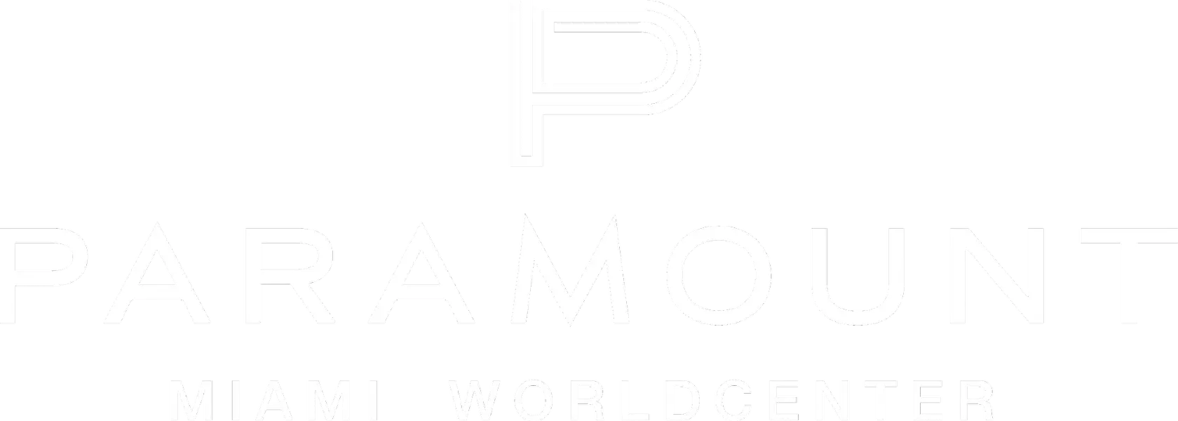paramount miami worldcenter logo white