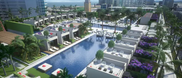 paramount miami worldcenter poolside bungalows