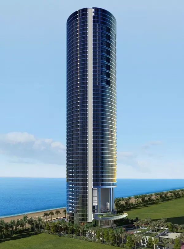 porsche design tower building render