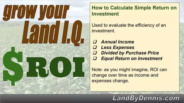 Calculate Simple Return on Investment,Dennis Prussman