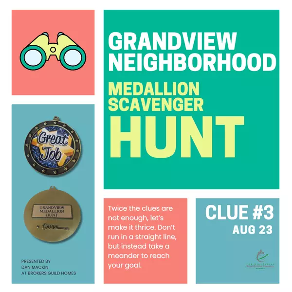 feature image of CLUE #3 - Medallion Scavenger Hunt