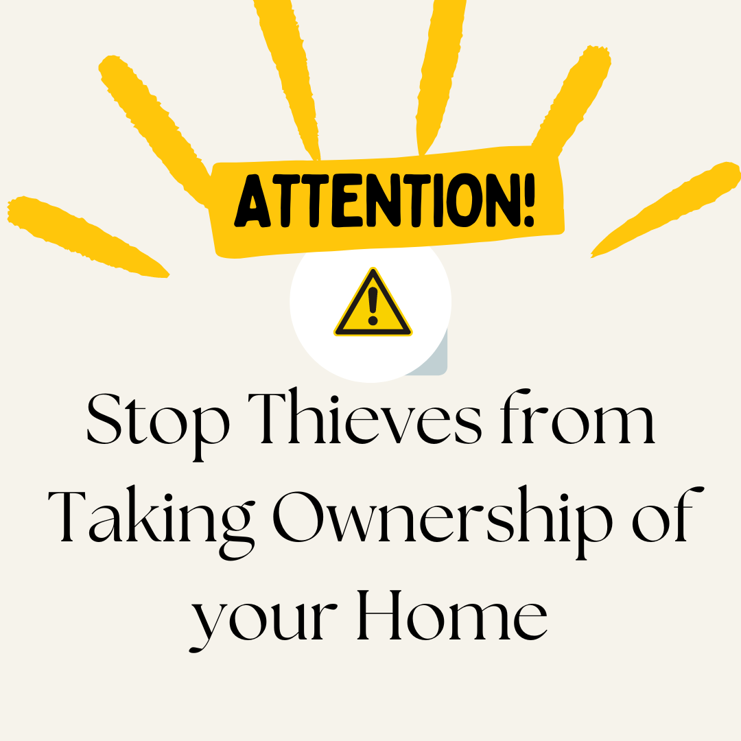 Protect Your House From Title Theft