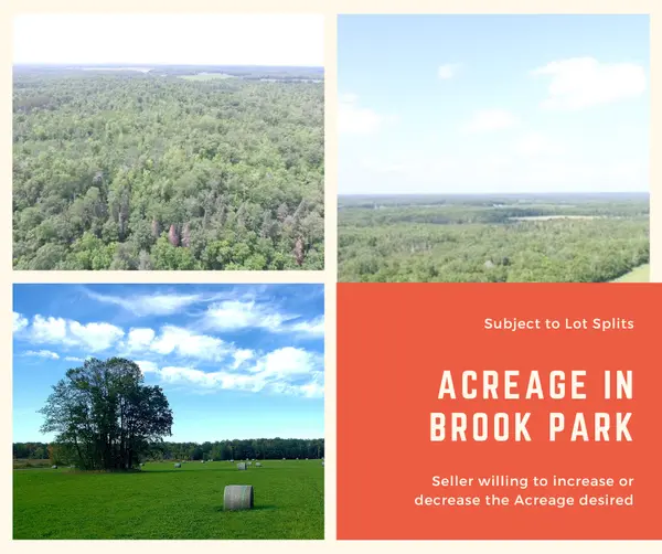 Brook Park Acreage -Open to Lot Splits,Chuck Carstensen