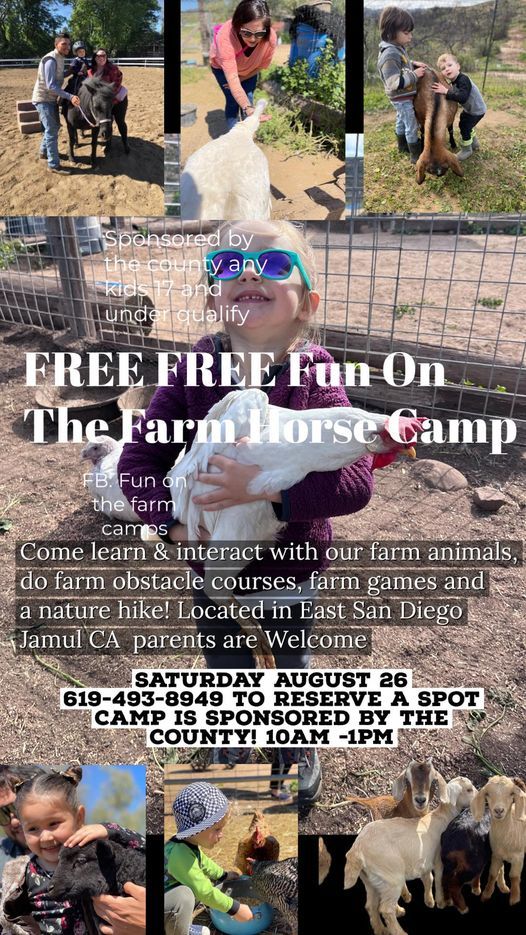 Fun on the Farm Jamul