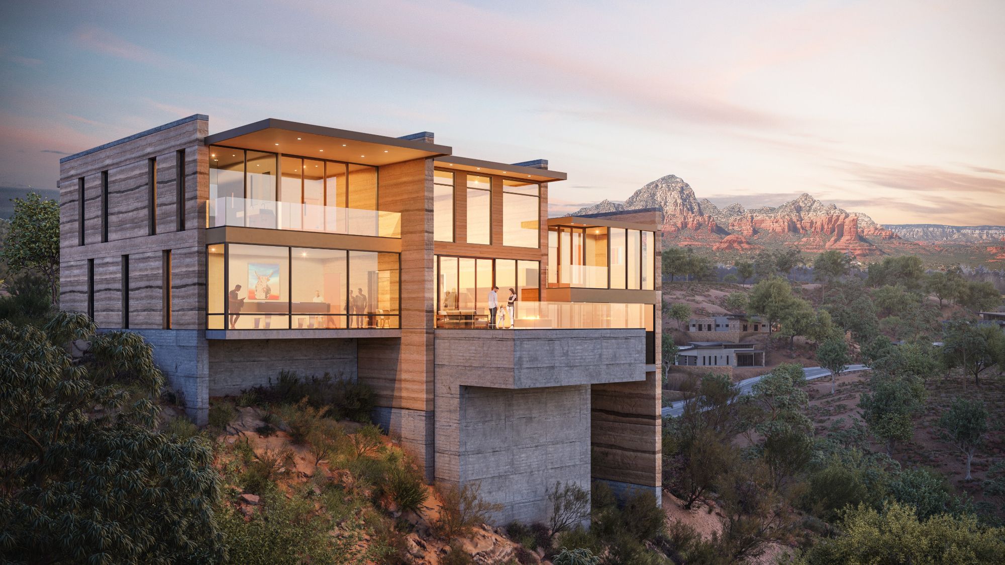 Sky Ridge Estate Rendering courtesy of Galloway Realty