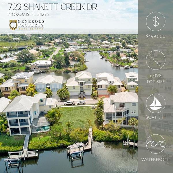 New Listing | 722 Shakett Creek Dr Nokomis, FL 34275,Troy Sacco