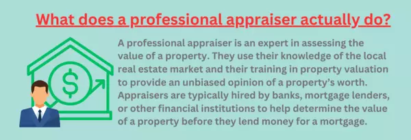 What does a professional appraiser actually do and how do they affect the home buying and selling process?,David Johnson