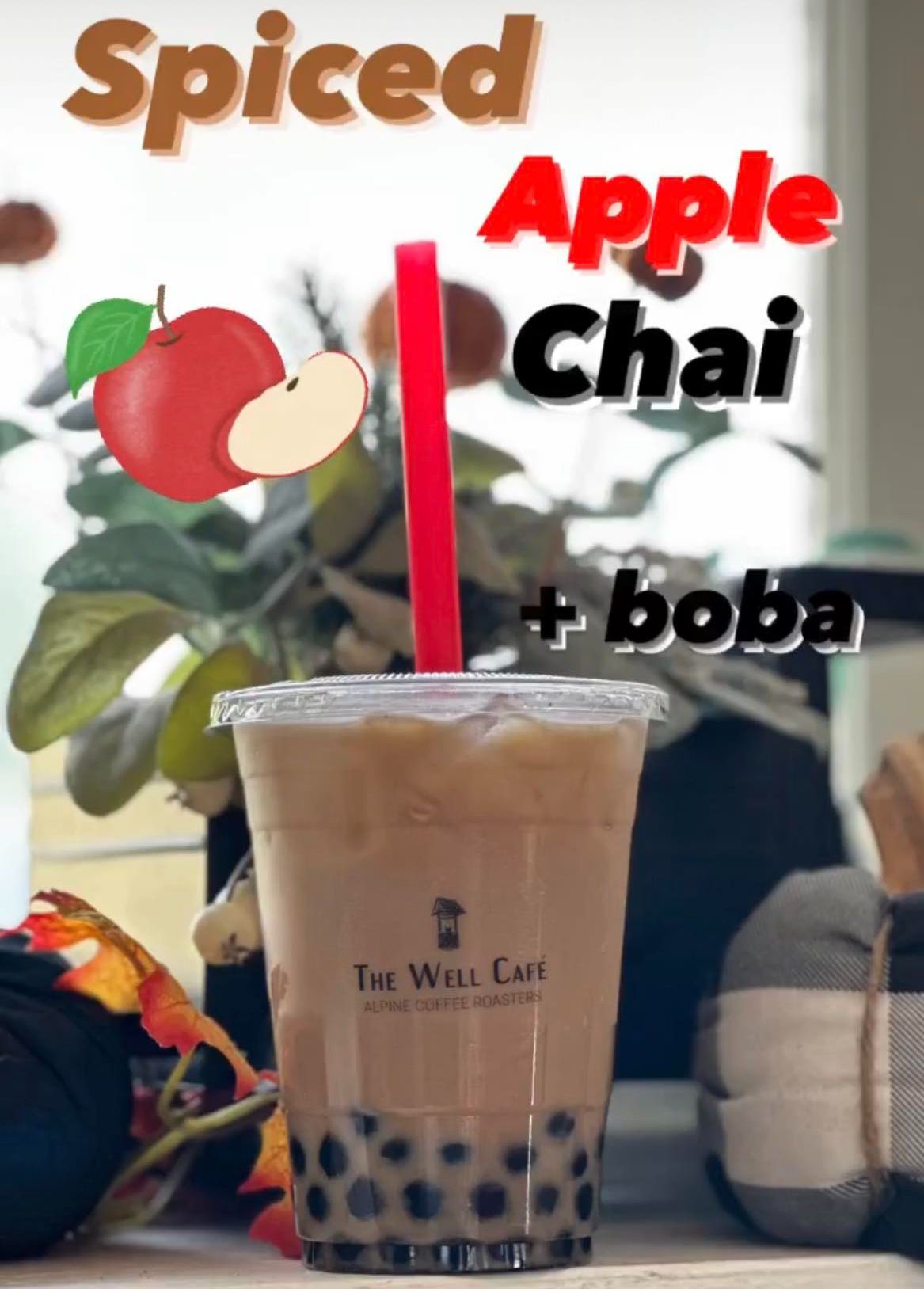 Alpine Coffee Spiced Apple Chai Boba