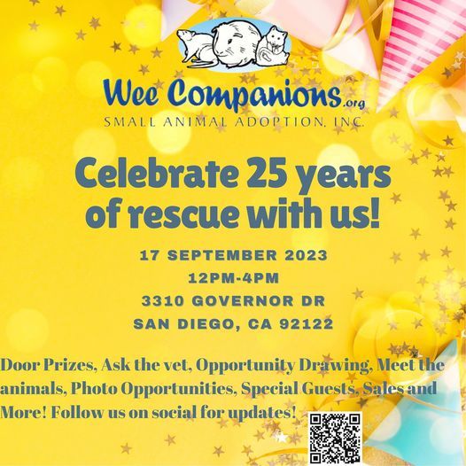 Wee Companions Small Animal Adoption