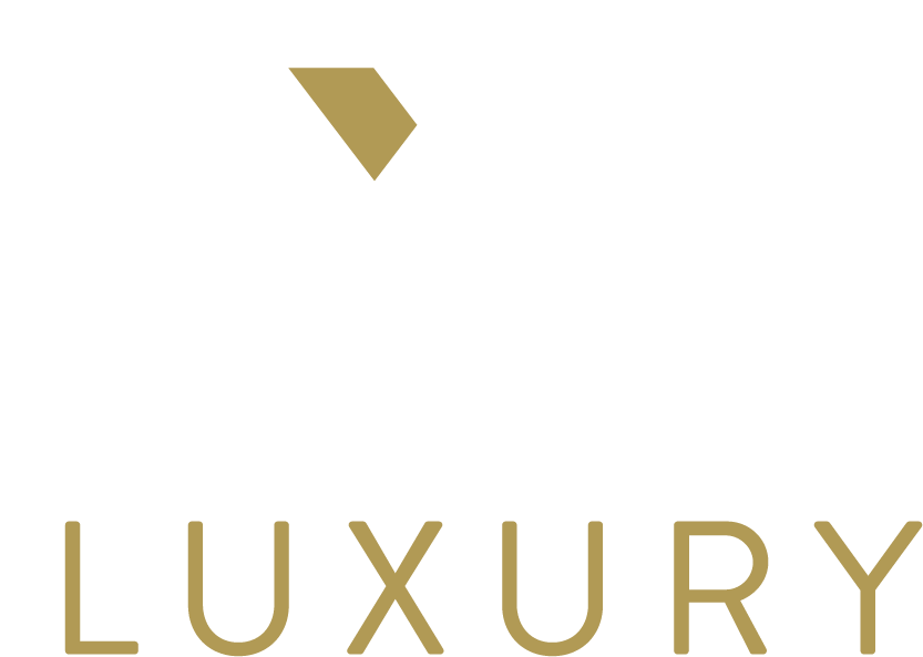 Logo - Transparent (Luxury) Vertical (White)