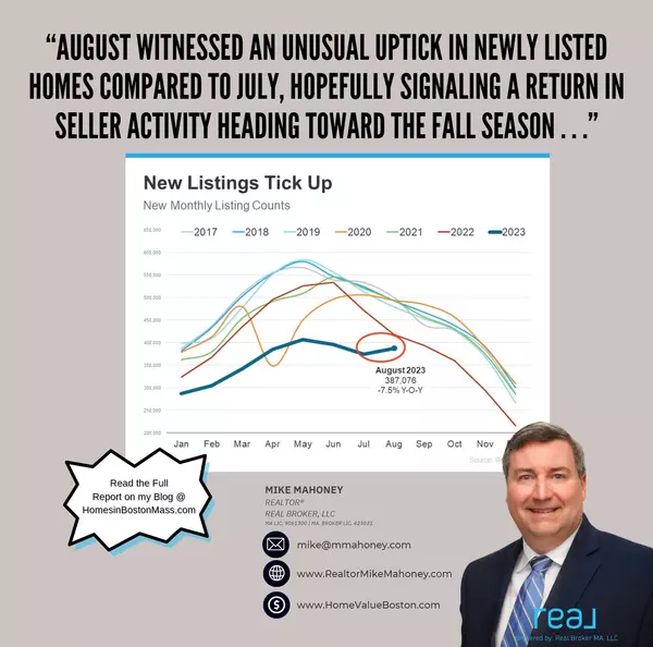 Are More Homes Coming onto the Market?,Michael Mahoney - Real Broker LLC