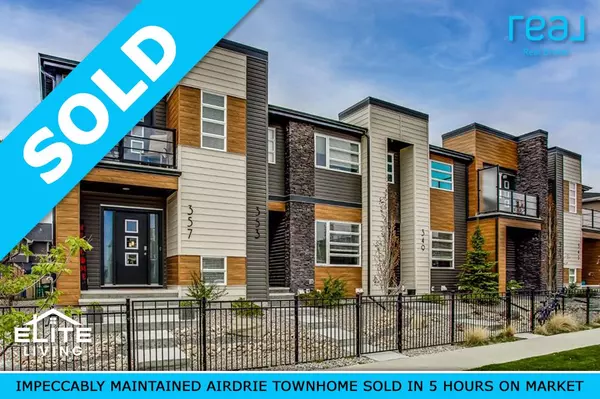 Impeccably maintained Airdrie townhome sold in 5 hours on market