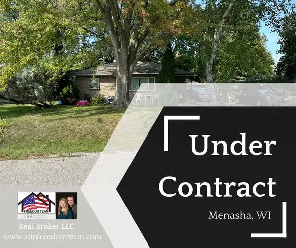 Under contract in Menasha, WI!,Freedom Team