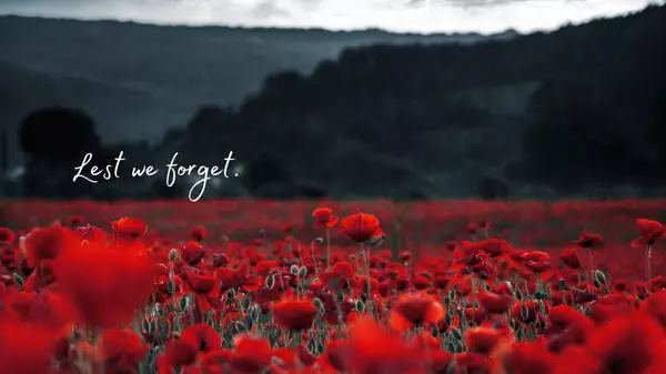 Remembrance Day ~ Lest We Forget!,Ana Bastas