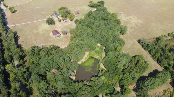 aerial view of ranch for sale near arp texas