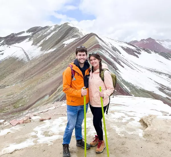 Brittany Wenninger and her adventurous husband Clay Wenninger exploring the breathtaking landscapes of Peru, making memories to last a lifetime.