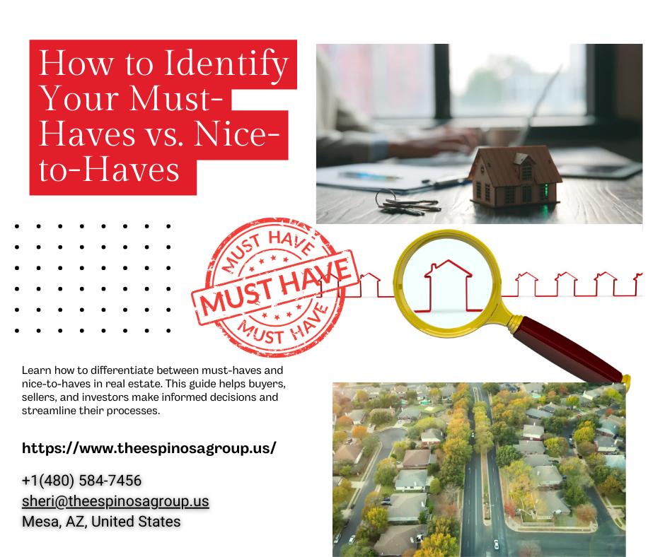 How to Identify Your Must-Haves vs. Nice-to-Haves 