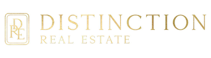 Distinction Real Estate with DRE Logo