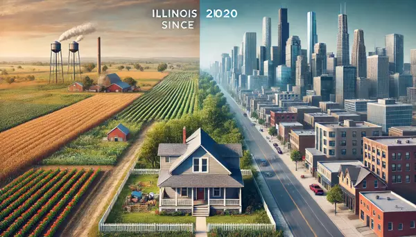 Rural vs. Urban: Home Prices in IL Since 2020