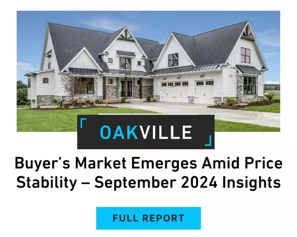 Oakville Real Estate: Buyer’s Market Emerges Amid Price Stability – September 2024 Insights,Roshan Basnet