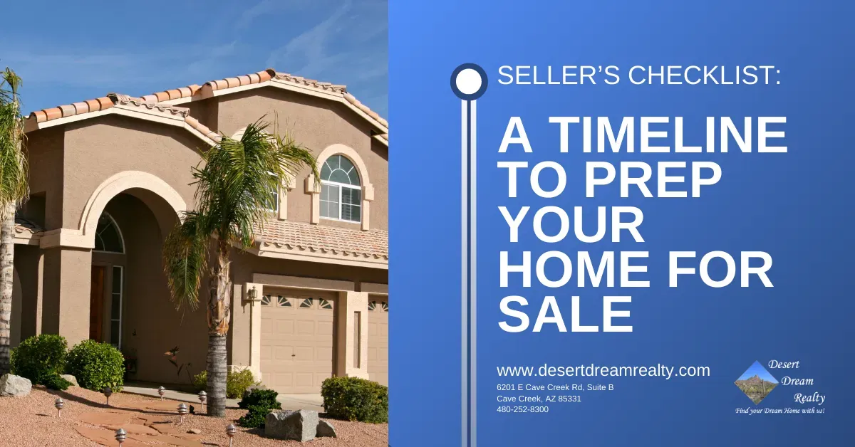 A Timeline to Prep Your Arizona Home for Sale