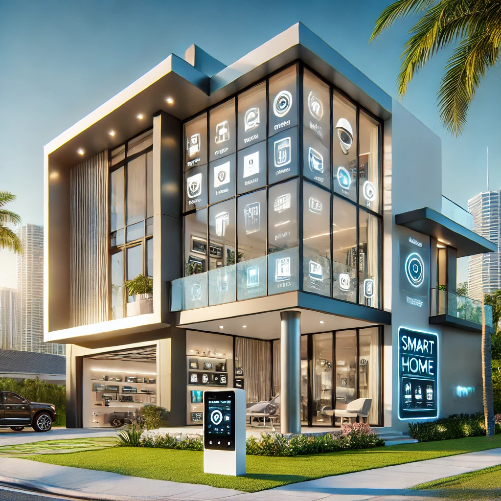 Smart homes in Miami Miami luxury homes Smart home technology Home automation in Miami Smart home features Smart home security systems Miami real estate Buying a smart home in Miami Smart homes for sale in Miami Miami smart home market