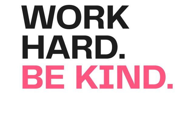 Real Broker Okanagan one of our core values is Work Hard be Kind