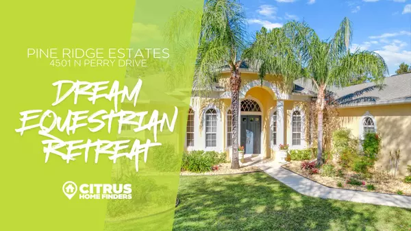 Discover Your Dream Equestrian Retreat: 4501 N Perry Dr, Beverly Hills, FL 34465