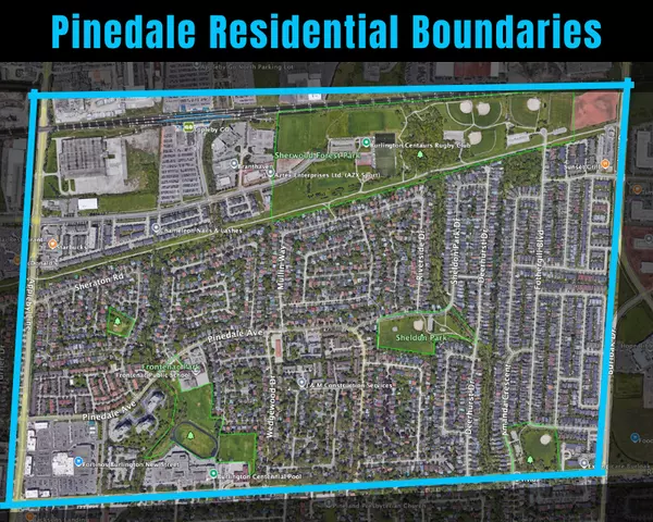 Pinedale Neighbourhood Boundary