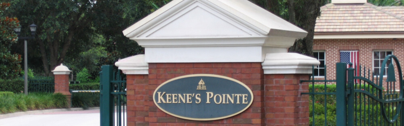 Keenes Pointe Entrance