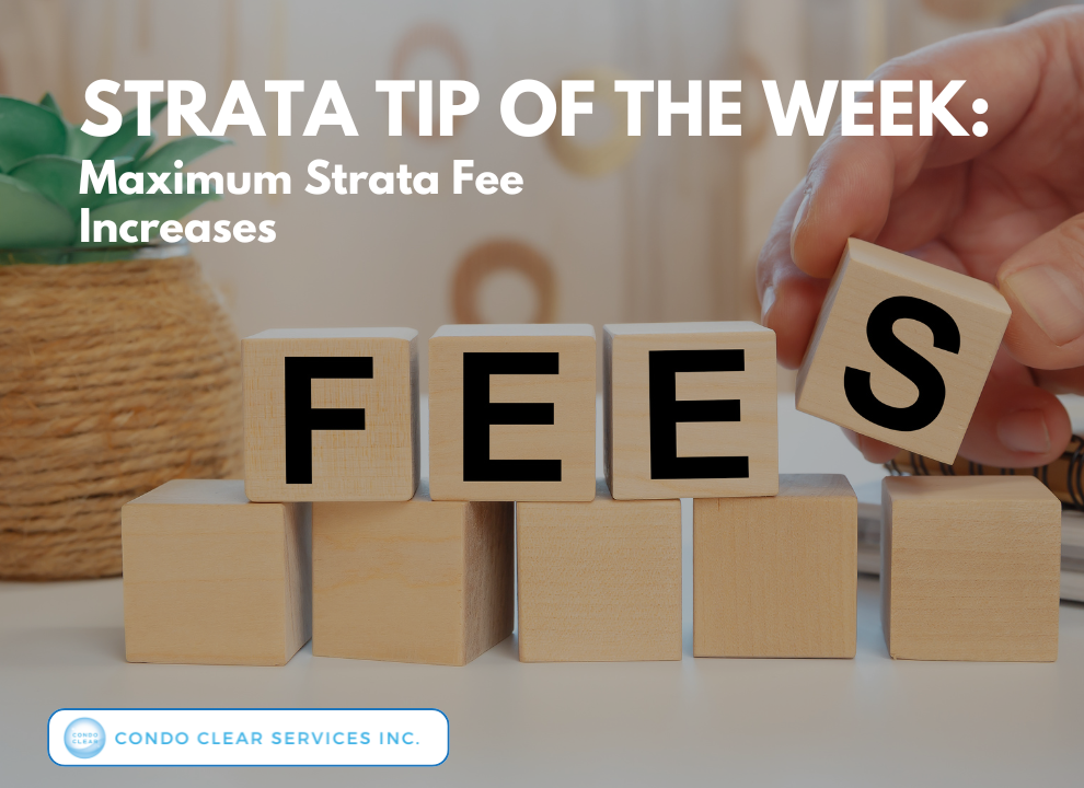 Curated visual reference: Picture Idea: Strata Tip Of The Week Maximum Strata Fee Increases