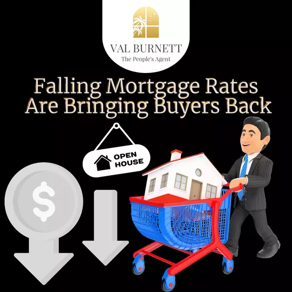 feature image of Falling Mortgage Rates Are Bringing Buyers Back