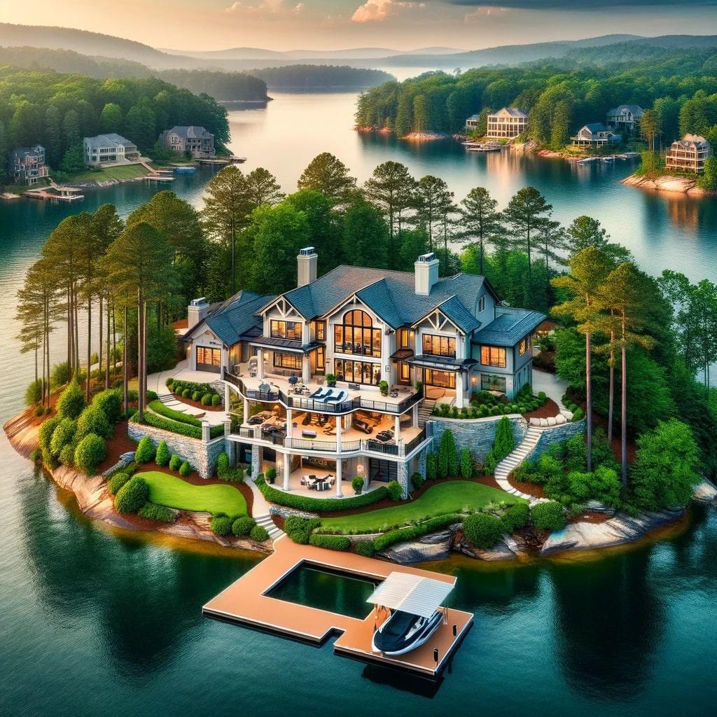 Lake Lanier Homes for Sale with Dock A Gateway to Lakeside Bliss