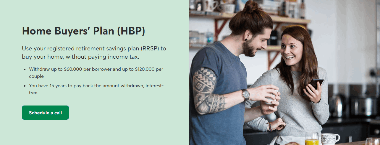 Canada's HBP Home Buyers Plan