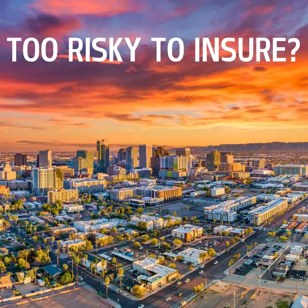 Why is it difficult to get home insurance in AZ?