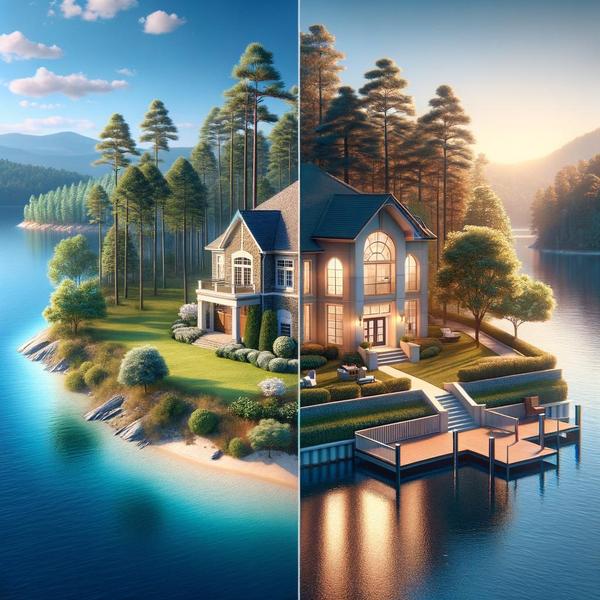 Building vs. Buying on Lake Lanier: Which Is Right for You?,Gold Peach Realty