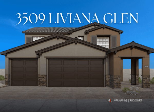 Just Sold: 3509 Liviana Glen,Jacobs Group Vegas