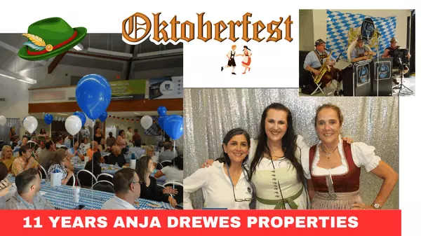 11 years Anja Drewes Properties celebrated at our annual Okoberfest,Anja Drewes Neidhardt
